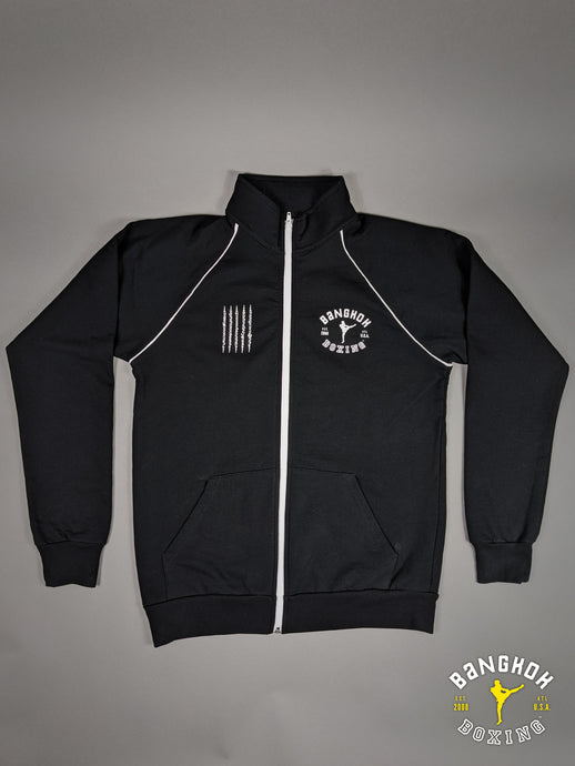 Bangkok Boxing Full Zip Jacket - Black