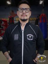 Load image into Gallery viewer, Bangkok Boxing Full Zip Jacket - Black